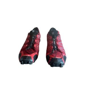 Salamon Speedcross 4 GTX Men's Red Size 13 Trail Running Sneakers High Grip
